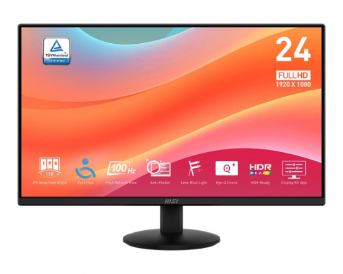 MSI Monitor 23.8 inches PRO MP242L LED/FHD/Flat/100Hz/black