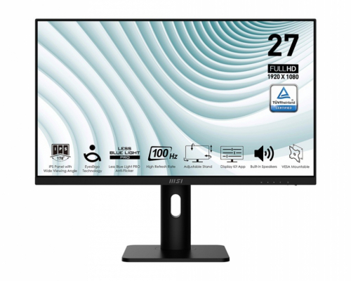 MSI Monitor 27 inches PRO MP273AP LED/FHD/Flat/100Hz/black