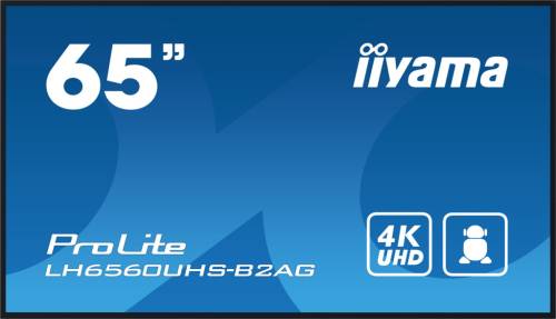 iiyama LH6560UHS-B2AG Signage Display Digital A-board 165.1 cm (65