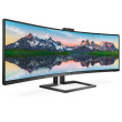 Philips Monitor 48.8 inch 499P9H Curved VA HDMIx2 DP USBC