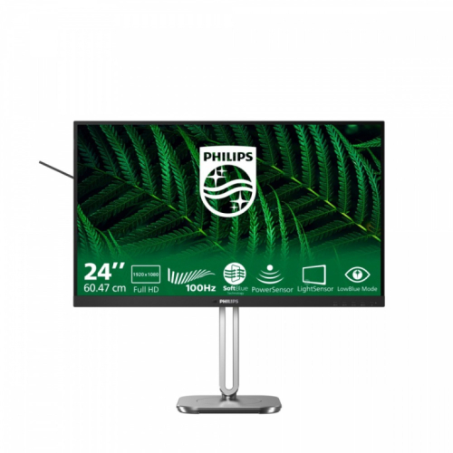 Philips Monitor 23.8 inches 24B2G5200 IPS 100Hz HDMI DP Pivot Speakers