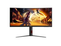 AOC CU34G4 34inch Curved Fast VA UWQHD 21:9 180Hz 0.5ms 300cd/m2 HDMI 2.0 DP1.4 Speakers