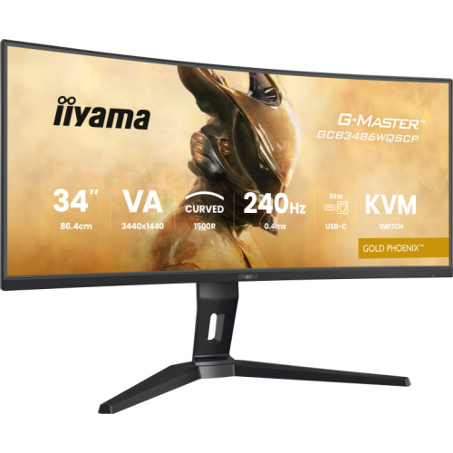 TFT 34.0/86.4cm Iiyama G-Master GCB3486WQSCP Gold Phoenix 21:9 curved