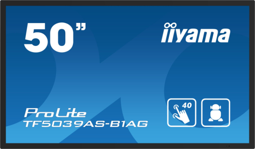iiyama TF5039AS-B1AG Signage Display Digital signage flat panel 125.7 cm (49.5