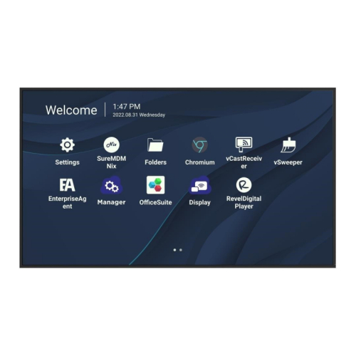 Viewsonic CDE8630 Signage Display Digital signage flat panel 2.18 m (86