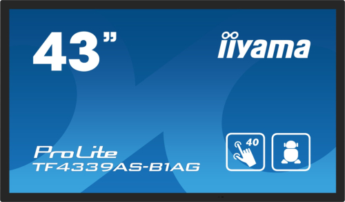 iiyama TF4339AS-B1AG Signage Display Digital signage flat panel 108 cm (42.5