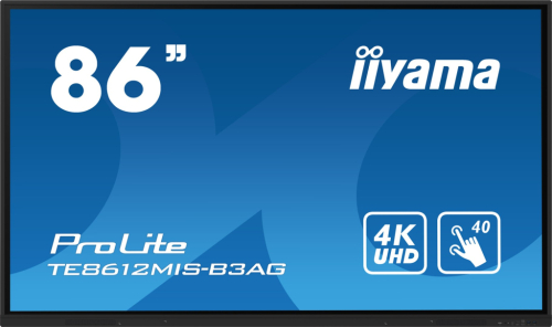 iiyama TE8612MIS-B3AG Signage Display Kiosk design 2.18 m (86