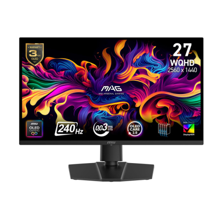 Monitor|MSI|MAG 271QP QD-OLED X24|26.5