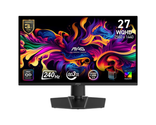 Monitor|MSI|MAG 271QP QD-OLED X24|26.5