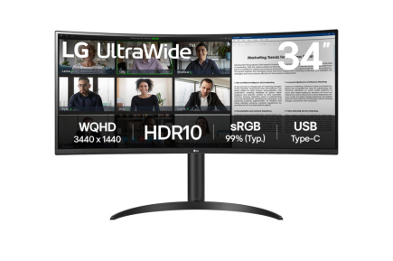 LG 34WR50QK-B computer monitor 86.4 cm (34