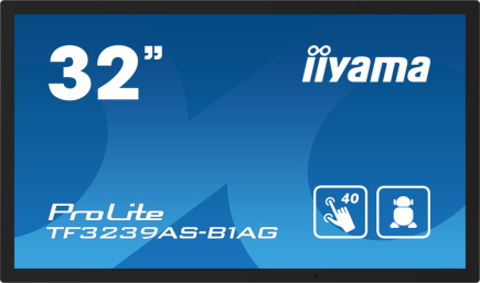 iiyama TF3239AS-B1AG Signage Display Digital signage flat panel 80 cm (31.5