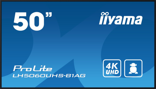 iiyama LH5060UHS-B1AG Signage Display Digital A-board 125.7 cm (49.5