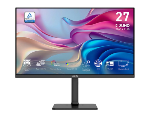 MSI Monitor Modern MD272UPHG 27 LED/UHD/Flat/60Hz/Black