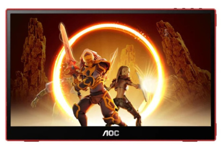 AOC Monitor 16G3 15.6 inches IPS 144 Hz MicroHDMI USB-C