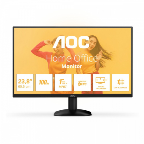 AOC Monitor 24B35HM2 23.8'' VA 100Hz HDMI VGA