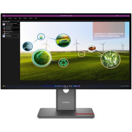 LENOVO ThinkVision P27Q-40 68,58cm 27Zoll 2560x1440 IPS 120Hz Daisy Chain KVM/eKVM USB-C TopSeller