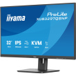 IIYAMA XUB3297QSNP-B1 81,28cm 32Zoll IPS-panel 2560x1440 350cd/m USB-C Dock LAN/95W PD/DP-OUT KVM USB 3x3.2+1xC 1ms