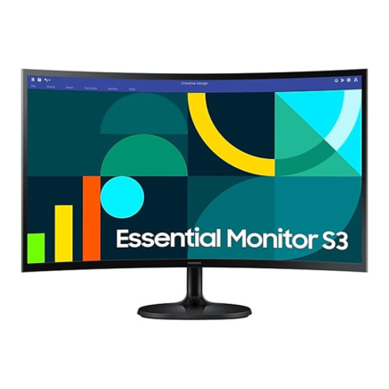 Samsung S36GD, 27'', 100 Hz, VA, FHD, nõgus, must - Monitor / LS27D360GAUXEN