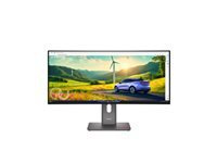 LENOVO ThinkVision P34WD-40 34inch 3440x1440 IPS 120Hz USB-C docking 140W Speakers 2x3W Daisy Chain KVM/eKVM TrueSplit Smart sensor