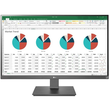 68,6cm/27'' (3840x2160) LG 27UK670P-B 16:9 5ms IPS HDMI DP USB-C Pivot VESA UHD Black