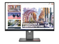LENOVO ThinkVision P27QD-40 27inch 2560x1440 IPS 120Hz USB-C docking 140W Daisy Chain KVM/eKVM Factory calibrated panel Mirror power