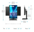 Benq Monitor 27 inches SW272Q 2K LED 5ms/IPS/60HZ/FOTO