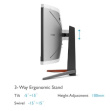 Benq Monitor 34 inches EX3410R LED WQHD/IPS/1ms/144Hz