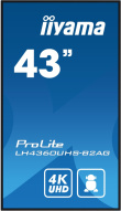 iiyama LH4360UHS-B2AG Signage Display Digital A-board 108 cm (42.5