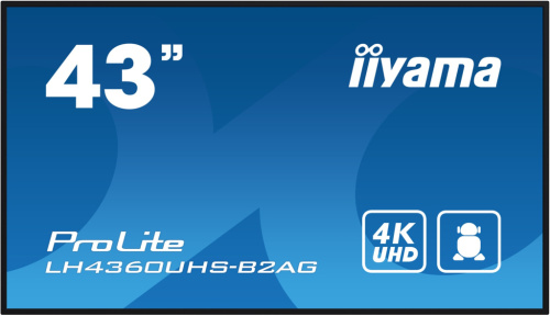 iiyama LH4360UHS-B2AG Signage Display Digital A-board 108 cm (42.5
