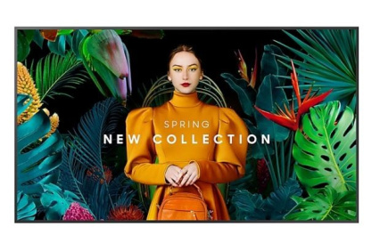Samsung Professional monitor QB85C 85 inches Glossy 16h/7 350(cd/m2) 3840x2160 (UHD) S10 Player (Tizen 7, VXT Ready) Wi-Fi/BT 3 years On-Site (LH85QBCEBGCXEN)