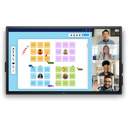 DELL Pro 75 Plus 4K Touch Monitor P7525QT 189.23cm 74.5Zoll IPS 3840x2160 16:9 400cd/m2 60Hz HDMI DP
