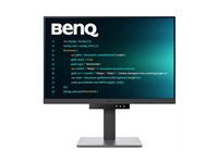 BENQ RD240Q 24.1inch IPS WQXGA 60Hz 300cd/m2 5ms HDMI DP USB3.2x3 USB Type C PD90W Speakers Pivot