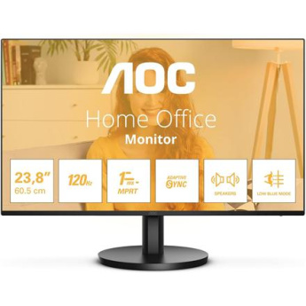 AOC 24B3QA2 | 24 '' | IPS | FHD | 16:9 | 120 Hz | 1 ms | 1920 x 1080 pixels | 300 cd/m² | HDMI ports quantity 1 | Black