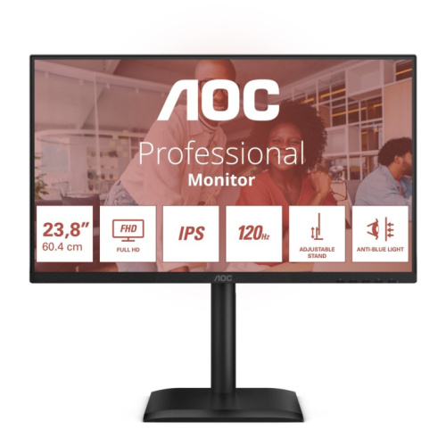 AOC AOC 24E4U 23.8'' IPS 120Hz HDMI DP VGA Pivot
