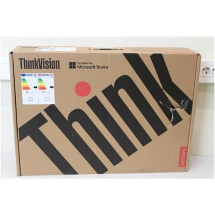 Восстановленный. Lenovo ThinkVision T27hv-30 27 IPS 2560x1440/16:9/300 nits/DP/HDMI/USB/Black/3Y Warranty | Lenovo ThinkVision | T27hv-30 | 27 