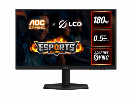 AOC Monitor 24G42E 23.8 inches 180Hz Fast IPS HDMI DP