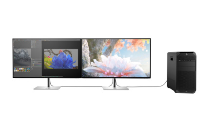 HP 732pk Series 7 Pro 4K Charging Monitor - 31.5