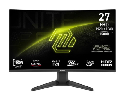 LCD Monitor|MSI|MAG 276CF E20|27''|Gaming/Curved|Panel VA|1920x1080|16:9|200 Hz|0.5 ms|MAG276CFE20