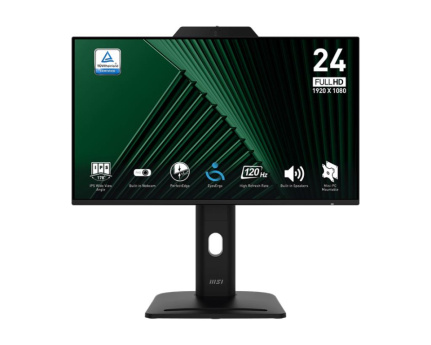 LCD Monitor|MSI|PRO MP242PMG|23.8''|Business|Panel IPS|1920x1080|16:9|120 Hz|1 ms|Speakers|PROMP242PMG