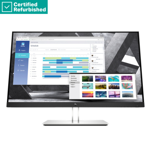 Taastatud SILVER HP E27q G4 QHD Monitor - 27