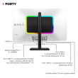 HP OMEN Transcend 31.5 inch UHD 240Hz OLED Gaming Monitor - Transcend 32