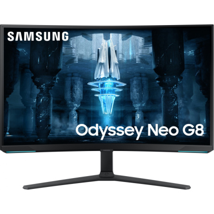 80cm/32'' (3840x2160) Samsung LS32BG850NPX Gaming 240Hz 1ms Mini-LED + Quantum HDR 2000, Freesync Premium Pro, G-Sync Compatible UHD Black/White