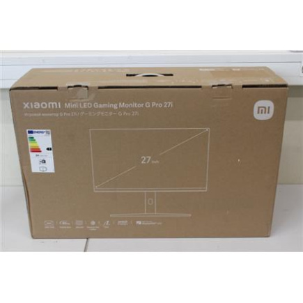 Taastatud. Xiaomi Mini LED Gaming Monitor G Pro 27i EU | Xiaomi Mini LED Gaming Monitor G Pro 27i EU | 27 