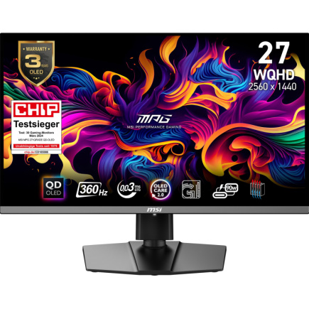 MPG 271QRXDE QD-OLED Gaming Monitor 67.31cm (26.5