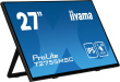 iiyama ProLite 27” Optical Bonded PCAP 10pt touchscreen monitor with IPS panel technology, edge-to-edge glass design, anti-fingerprint coating and a flexible stand