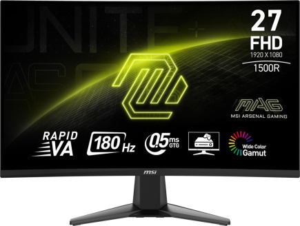 LCD Monitor|MSI|MAG 27C6F|27