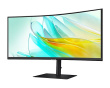 Samsung Monitor 34 inches ViewFinity S65UA VA 3440x1440 UWQHD 21:9 1xHDMI 1xDP 1xUSB-C(90W) 3xUSB 3.0 LAN (RJ45) 5ms 100Hz HAS+PIVOT curved speakers 3Y OS (LS34C652UAUXEN)