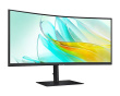 Samsung Monitor 34 inches ViewFinity S65UA VA 3440x1440 UWQHD 21:9 1xHDMI 1xDP 1xUSB-C(90W) 3xUSB 3.0 LAN (RJ45) 5ms 100Hz HAS+PIVOT curved speakers 3Y OS (LS34C652UAUXEN)