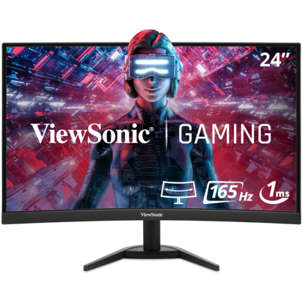 Viewsonic VX2468-PC-MHD Curved Gaming Monitor 61 cm (24