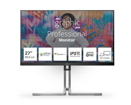 LCD Monitor|AOC|Q27U3CV|27